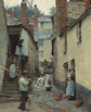 Stanhope Alexander Forbes, 'Old Newlyn', 1884.